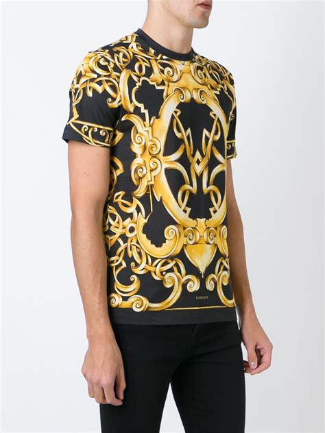 t shirts print versace|authentic Versace shirts.